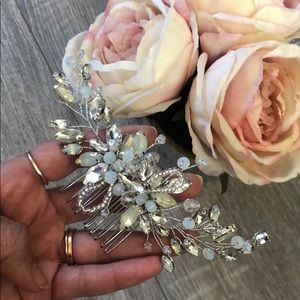 Bridal hair piece - comb